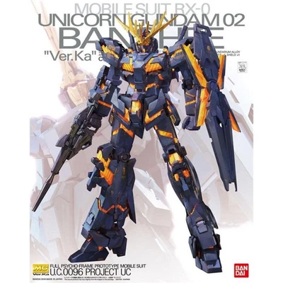 Bandai Unicorn Gundam 02 Banshee Ver.Ka MG 1/100 Scale Model Kit USA Seller - Image 1 of 3