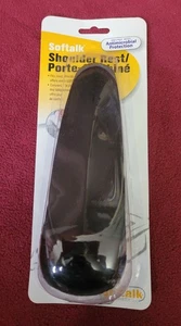 Softtalk SHOULDER REST for phone handle, black, antimicrobial - Picture 1 of 4