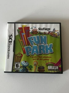 Six Flags Fun Park Nintendo DS 2008 Ersatz Case Box Anleitungen ohne Spiel - Bild 1 von 4