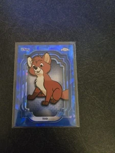 2024 Topps Chrome Disney Sapphire - Tod - The Fox and the Hound #40 - Picture 1 of 2