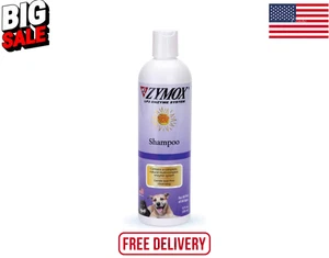 Champú ZYMOX para perros y gatos, 12 oz - Imagen 1 de 7