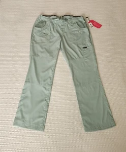 Koi Lite Peace 721 Scrubs Pant Women's Large Slim Fit - Sage - New with Tags - Picture 1 of 6