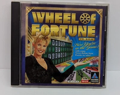 Wheel of Fortune 1st Edition PC CD-Rom 1999 Computer Game Show Television Vintag - Image 1 of 3