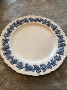 Wedgwood Embossed Queensware lavender cream shell edge 8” bread plate - Picture 1 of 7