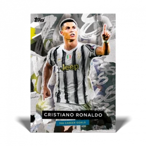 TOPPS 2021 CRISTIANO RONALDO EL MEJOR GOLEADOR DE TODOS LOS TIEMPOS - Imagen 1 de 2