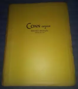 Conn Organ Service Series Manual 500-509 The Minuet - Imagen 1 de 5