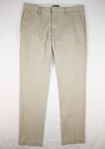 Banana Republic Pants Men's 34x32 Fulton Skinny Chino Stretch Beige - Picture 1 of 8