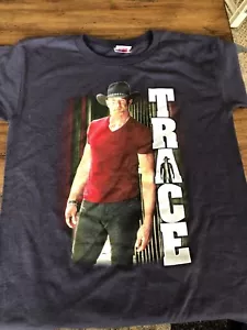 TRACE ADKINS TOUR 2016 SMALL Black CONCERT T-SHIRT - Picture 1 of 4