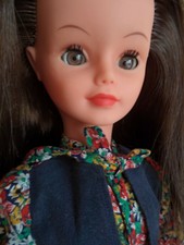 Bambola Cathie Cathy Bella vestito presentazione fashion doll alta moda anni '70