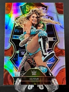 2023 Aliyah Panini Select WWE Premier Level Silver Parallel - Picture 1 of 2