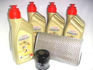 Kit Inspección Aceite Castrol POWER1 10W40 + Filtros Honda 600 CB F Hornet 2016 - Imagen 1 de 1