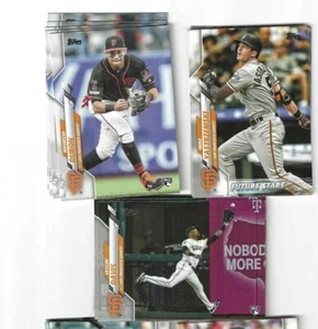 15 2020 Topps Series 1 GIANTS RC LOT MAURICIO DUBON MIKE YASTRZEMSKI DAVIS  - Picture 1 of 1