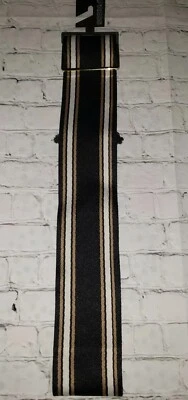 Cinturón de tela Express para mujer talla S/M ancho negro, dorado, blanco nuevo con etiquetas Foto 1 de 2