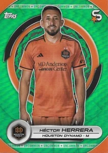 2024 Topps Superstars MLS HECTOR HERRERA Green Foil Uncommon -HOUSTON DYNAMO-  - Picture 1 of 1