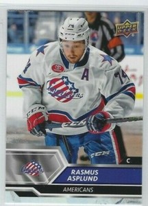 2019-20 Upper Deck AHL #57 Rasmus Asplund