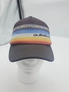 Quiksilver Surfing Boarding Company Hat Brown Adjustable Strap Back OSFM - Picture 1 of 7