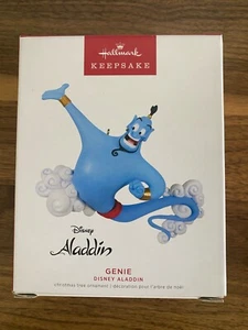 "Adorno de recuerdo Hallmark Disney Aladdin GENIE 2022 3,5" - Imagen 1 de 6