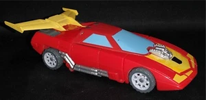 Hasbro Transformers in Space Hot Rod 2011 car Figure VG cond - Picture 1 of 4