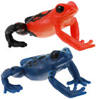 Charming Frog Garden Adornment: Set of 2 Cute Animal Sculptures for Outdoors