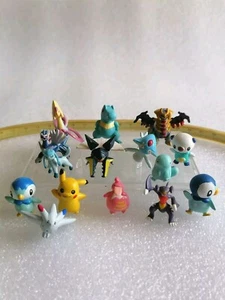 Nintendo Pokemon Tiny Mini Figure Lot of 15 Tomy B. China - PVC Top Cake - Picture 1 of 14
