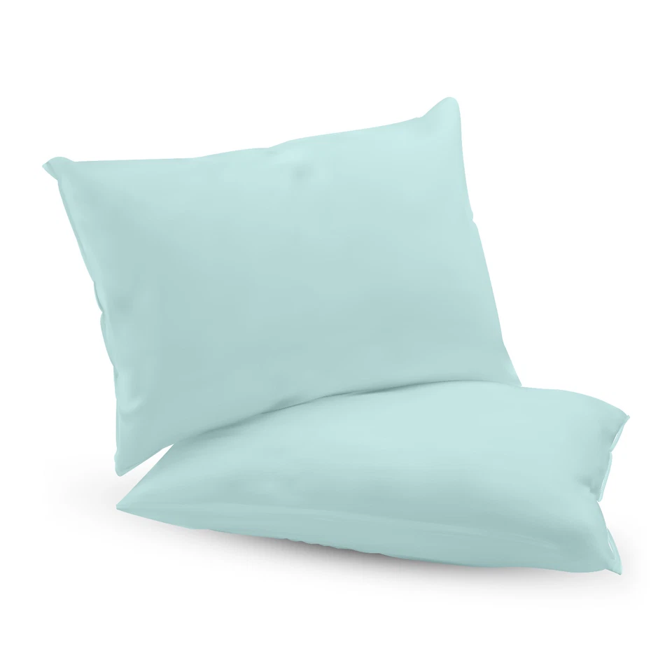 Egyptian Cotton Feel 1800 Count Pillow Case Set Queen Standard King Pillowcase  - Image 1 of 1