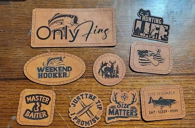 Sportsman Leatherette Patch Ser - Image 1 of 2