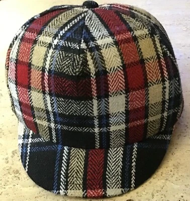 NWT SAN DIEGO HAT COMPANY MENS PLAID CAP ONE SIZE FITS ALL-BRAND NEW WITH TAGS - Image 1 of 4