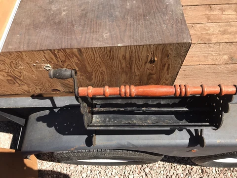 Newspaper Log Roller Cover