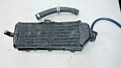 1989 SUZUKI RM250 RM 250 RIGHT SIDE RADIATOR WITH FILL CAP - Image 1 of 4