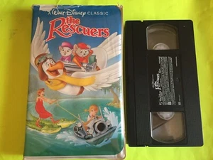Walt Disney -The Rescuers - VHS - Clamshell - Black Diamond Edition - Imagen 1 de 2