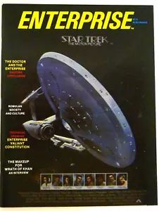 Enterprise Magazine Issue 6 December 1984 Star Trek Doctor Who Romulans More - Picture 1 of 1