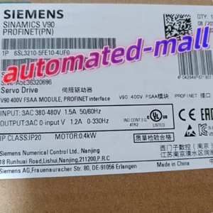 1 PC NEW SIEMENS PLC 6SL3 210-5FE10-4UF0 6SL3210-5FE10-4UF0 Expedited Shipping - Picture 1 of 8