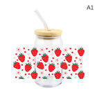 Fashion Fruit UV DTF Cool Personalize Transfer Sticker For Glass Wrap Cup Decals