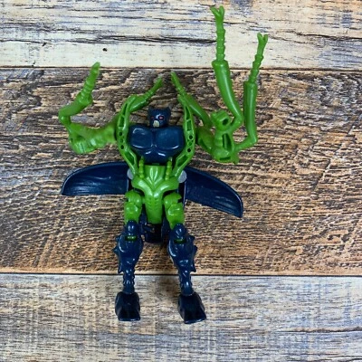 Transformers Beast Wars Insecticon Evil Predacon VTG 95 Green Blue incomplete - Image 1 of 4