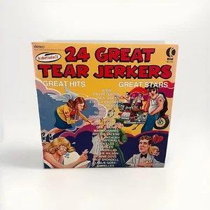 VARIOUS - 24 GREAT TEAR JERKERS LP 1976 (K-TEL) NU 9130 STEREO - Picture 1 of 6