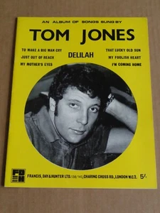 Tom Jones - Delilah 1968 song book - Picture 1 of 1