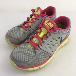 Nike Flex 2013 Run 580440-015 Pink Gray Neon Running Shoes Women’s Size 7.5 - Bild 1 von 10