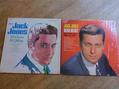 Jack Jones "Dear Heart & This Love of Mine" LPs (1965) Kapp KS-3415 Both Shrink - Image 1 of 4