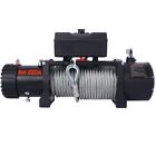12V 12000LB Electric Winch Towing Trailer Steel Cable Off Road for UTV ATU SUV