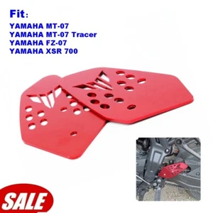 For 2016-2023 YAMAHA MT-07 FZ-07 XSR 700 Front Foot Heel Pedal Peg Foot Controls - Picture 1 of 7