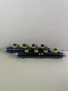 Viega 4 Port Pex Press Manifold 49054 inlet 3/4" x out 3/4" x 1/2" Branch 2pk - Picture 1 of 6