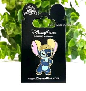 Disney Pin Lilo Stitch trägt Mickey Mouse Ohren Gold Mütze Sammlerstück Trading - Bild 1 von 5