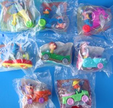 MCDONALD'S TINY TUNES ADVENTURES 1992 COMPLETE MIP SET OF 8 + 1 HAPPY MEAL BAG