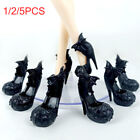 Fashion Doll Shoes for Monster Demon Dolls Toys High Heel Shoes Black Spider Web