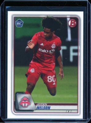 2020 Bowman mls JAYDEN NELSON rookie RC 🇨🇦 - 617 MADE! - Image 1 of 2