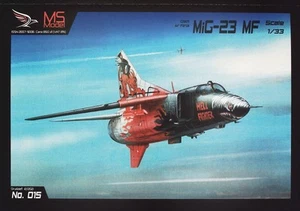 Kartonmodell MiG-23 MF Hell Fighter Tschechische Luftwaffe 1:33 MSModel - Picture 1 of 1