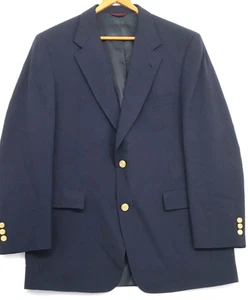 Vintage Y2K Hart Schaffner & Marx Blazer Foleys Mens Old Money Academia 42R - Picture 1 of 11