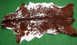 New Goat hide Rug Hair on Area Rug Size 36"x24" Animal Leather Goat Skin G-19 - Picture 1 of 3