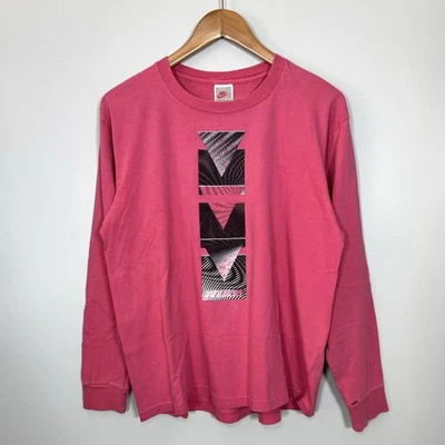 Camiseta De Colección NIKE GREY TAG Logo Puntada Única Hecha en EE. UU. Grande Años 90 Envejecida Foto 1 de 4