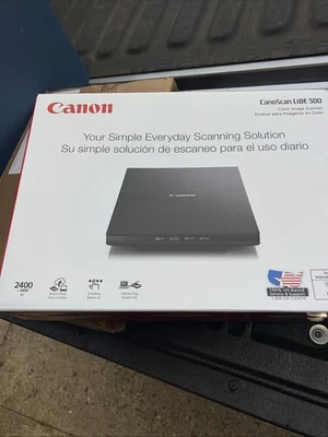 Canon CanoScan LiDE 300 Flatbed Scanner 2400 dpi Optical 2995C002AA New in Box - Image 1 of 4